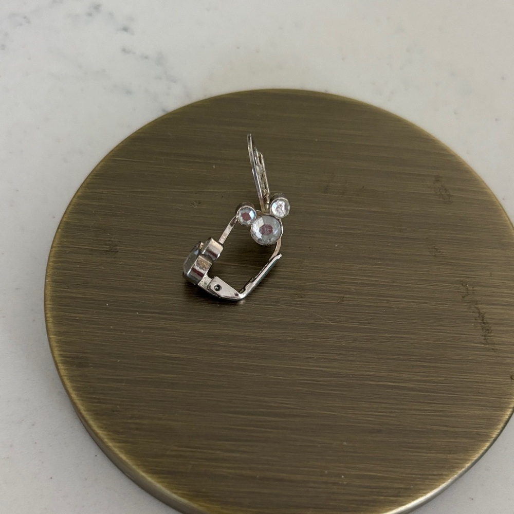 Chic Silver Crystal Earrings